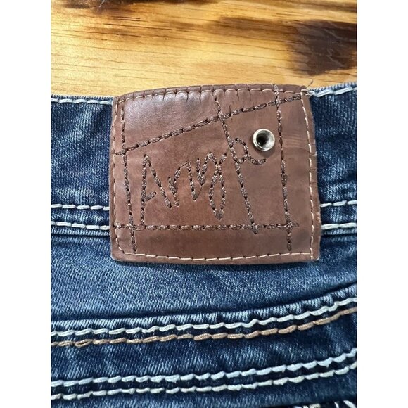 Ariya Jeans Women's Size 7/8 Blue Skinny Denim Pants Jeans Western Preppy Party - Picture 13 of 13